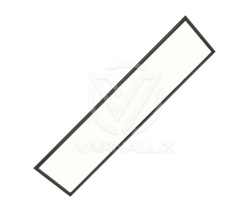 Varnalux LED Backlit Panel 120×30 Black Frame 3CCT Switch (3000K/4000K/6000K) - Afbeelding 2