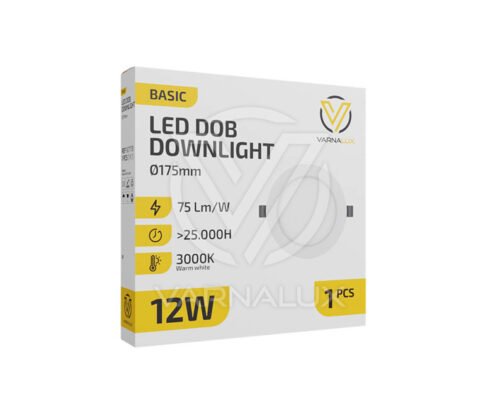 Varnalux LED Slim Downlight DOB Basic 12W (155mm cutout) - Afbeelding 7