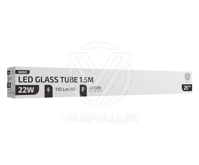 Varnalux LED Tube Basic 150cm 22W Glass - Afbeelding 6