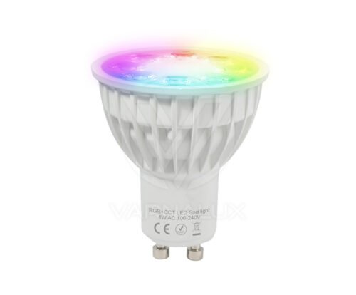 LED-SPOT GU10 4W RGB+CCT