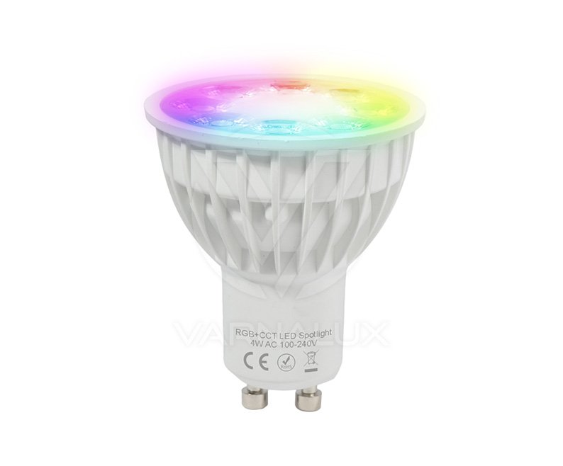 LED-SPOT GU10 4W RGB+CCT